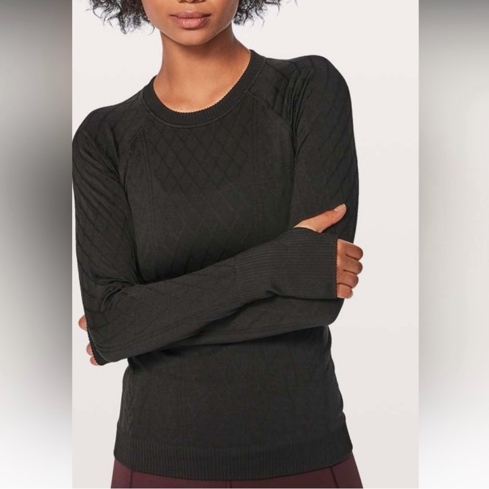 Lululemon Athletica black pullover Sweater